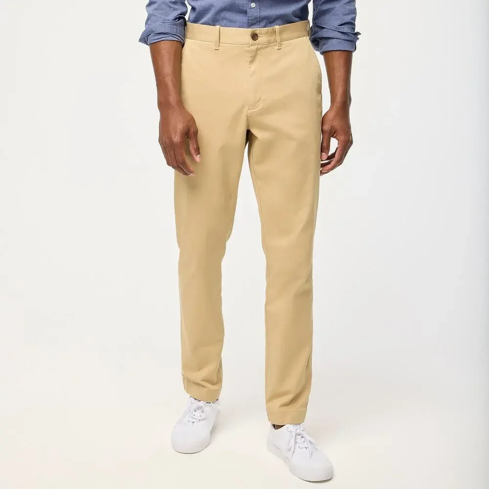 NWT J. Crew Men's Athletic Slim-Fit Chino Casual Pant British Khaki Size 29x30